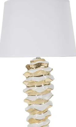 Lampe à poser en céramique et métal Glam (Modèle 1)