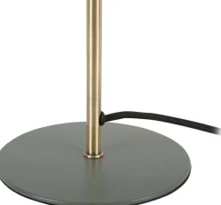 Lampe à poser en métal Bonnet 39 cm (Vert et noir)