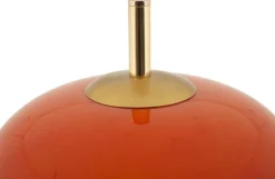 Lampe à poser en métal et verre Oldy 26 x 54 cm