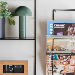 Lampe à poser en métal Fuego (Vert)