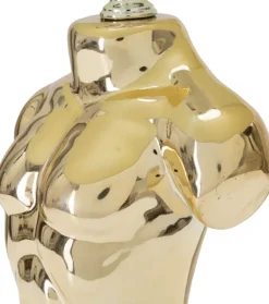 Lampe à poser en métal Glam Man 25 x 42.5 cm