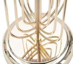Lampe à poser en métal Krista 33 x 64 cm