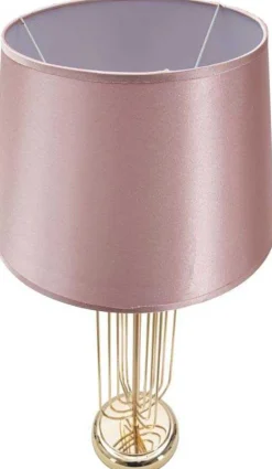 Lampe à poser en métal Krista 33 x 64 cm