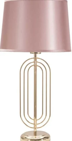 Lampe à poser en métal Krista 28 x 55 cm