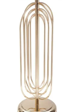 Lampe à poser en métal Krista 28 x 55 cm