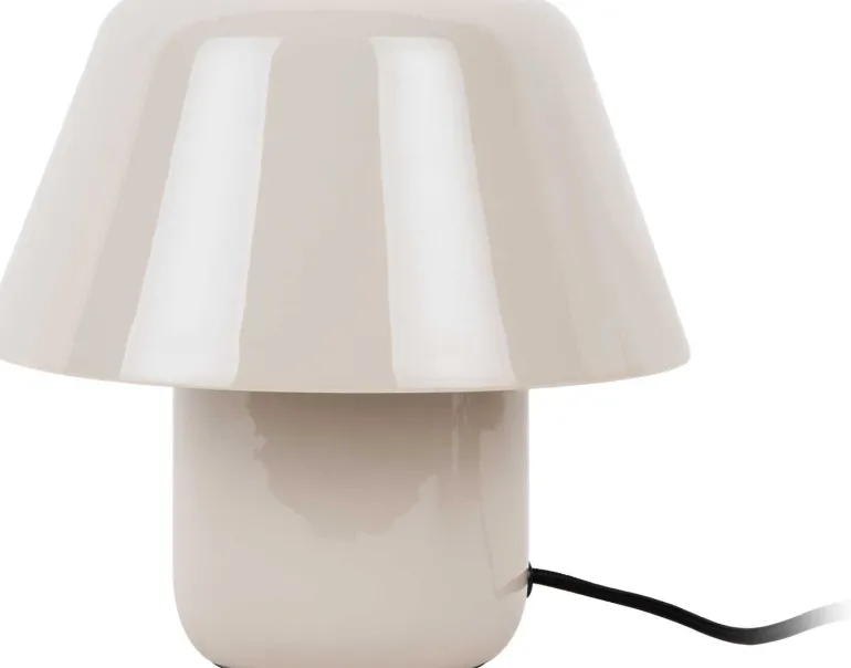 Lampe à poser en métal émaillé Afan (Gris)