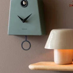 Lampe à poser en métal émaillé Afan (Gris)