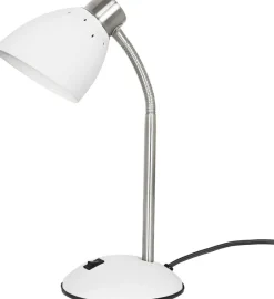 Lampe à poser en métal mat Dorm (Blanc)