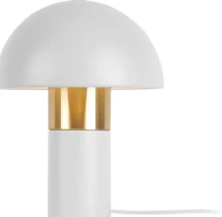 Lampe à poser en métal Seta (Blanc)