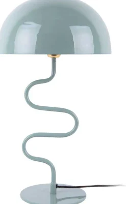 Lampe à poser en métal Twist (Bleu)