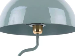 Lampe à poser en métal Twist (Bleu)