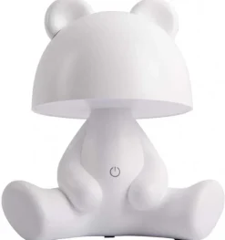 Lampe à poser en plastique LED Bear (Bleu clair)