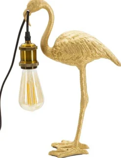 Lampe à poser en polyrésine Flamingo (Modèle 2)