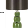 Lampe à poser en verre et métal Eva (Modèle 2)