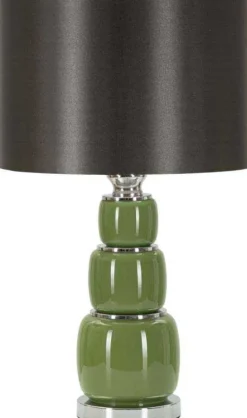 Lampe à poser en verre et métal Eva (Modèle 2)