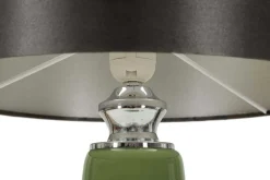 Lampe à poser en verre et métal Eva (Modèle 2)