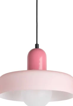 Lampe suspendue en verre Opaco Grato (Rose)