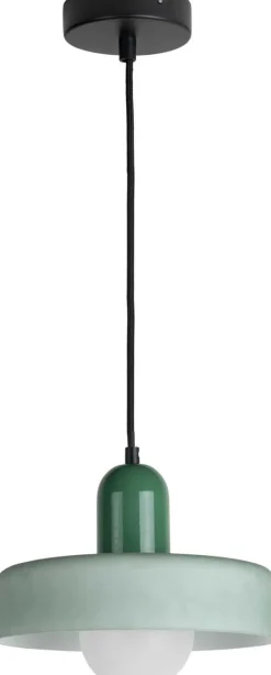 Lampe suspendue en verre Opaco Grato (Vert)
