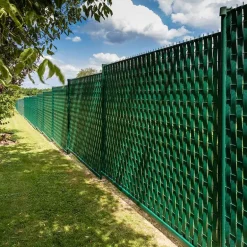 Lanière occultante pour panneau grillage (Vert foncé)
