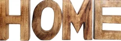 Lettres en bois à poser HOME