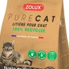 Litière éco conçue en papier recyclé Purecat (5 litres)