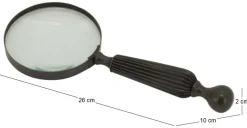 Loupe en laiton Antique 26 cm