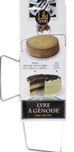 Lyre à gâteau et génoise