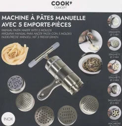 Machine à pâtes manuelle en inox