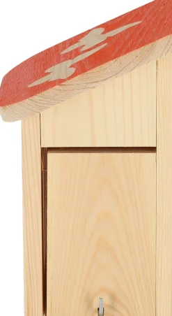 Maison à insectes en bois Pochoir (Papillons)