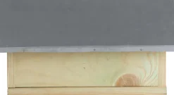 Maisonnette pour bourdons en bois et zinc