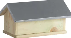 Maisonnette pour bourdons en bois et zinc