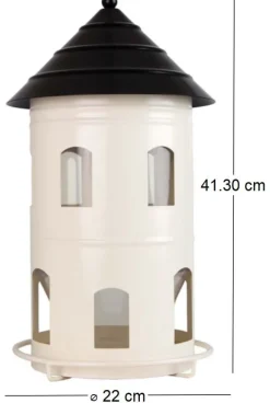 Mangeoire manoir en métal 6 litres