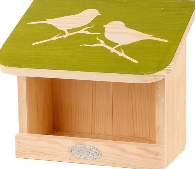 Mangeoire murale pour oiseaux Pochoir