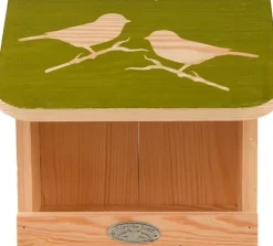 Mangeoire murale pour oiseaux Pochoir