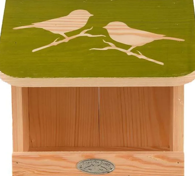Mangeoire murale pour oiseaux Pochoir