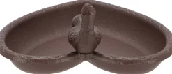 Mangeoire à oiseau en fonte Joli coeur