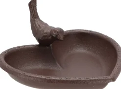Mangeoire à oiseau en fonte Joli coeur