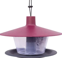 Mangeoire à oiseaux en plastique Cap (Fuschia)