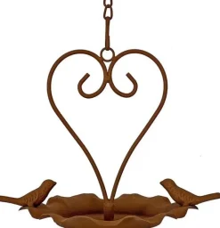 Mangeoire oiseaux suspendue Love 22 x 15 x 46 cm