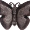 Mangeoire à poser en fonte papillon 26 cm