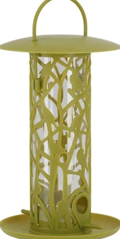 Mangeoire silo pour oiseaux Chiffchaff (Pour graines + plateau + perchoir)