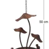 Mangeoire à suspendre champignon 21 x 20 x 50 cm