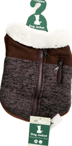 Manteau fourrure pour chien Natural 25 cm (Chocolat)