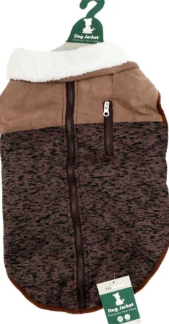 Manteau fourrure pour chien Natural 45 cm (Marron)