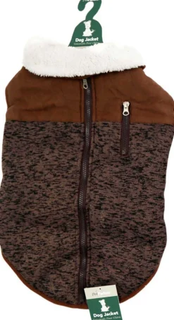 Manteau fourrure pour chien Natural 45 cm (Chocolat)