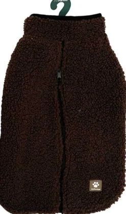 Manteau teddy pour chien 45 cm (Chocolat)