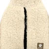 Manteau teddy pour chien 25 cm (Crème)
