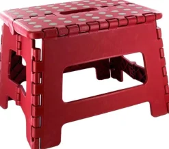 Marche pied pliable compact (Rouge)