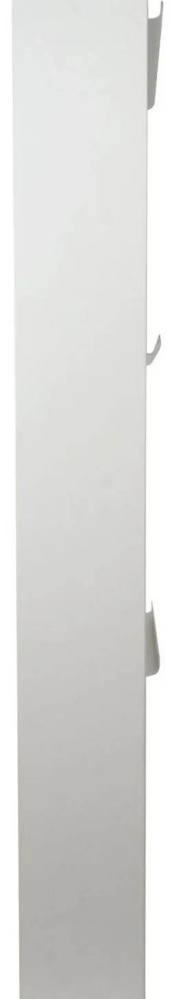 Meuble range chaussures en acier 3 abattants Brice (Blanc)