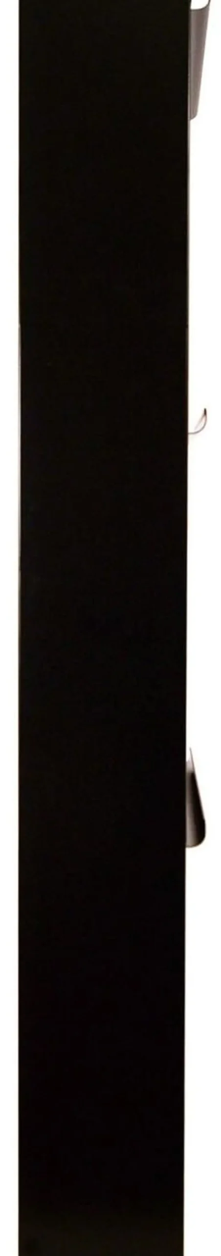 Meuble range chaussures en acier 3 abattants Brice (Noir)